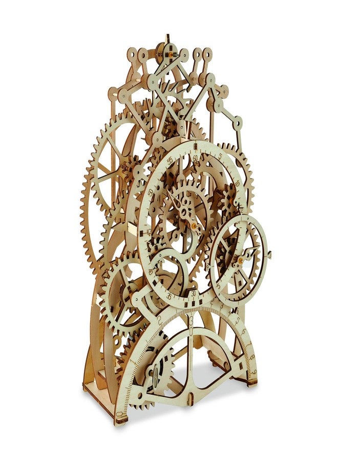 مايندوير ساعة مايند وير جيرجيتس - طقم نموذج ميكانيكي خشبي ثلاثي الأبعاد للمراهقين والبالغين، اصنع ساعتك الخاصة العاملة بتروس متحركة - Image 2